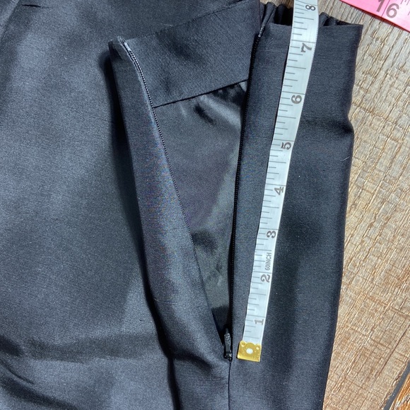 S.L.B. Embroidered Silk Cocktail Slacks Size 18 - Picture 8 of 11